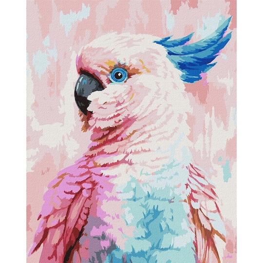 Ideyka Bright Cockatoo Painting by Numbers Kit